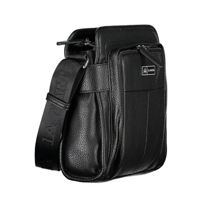 La Martina Black Polyethylene Shoulder Bag