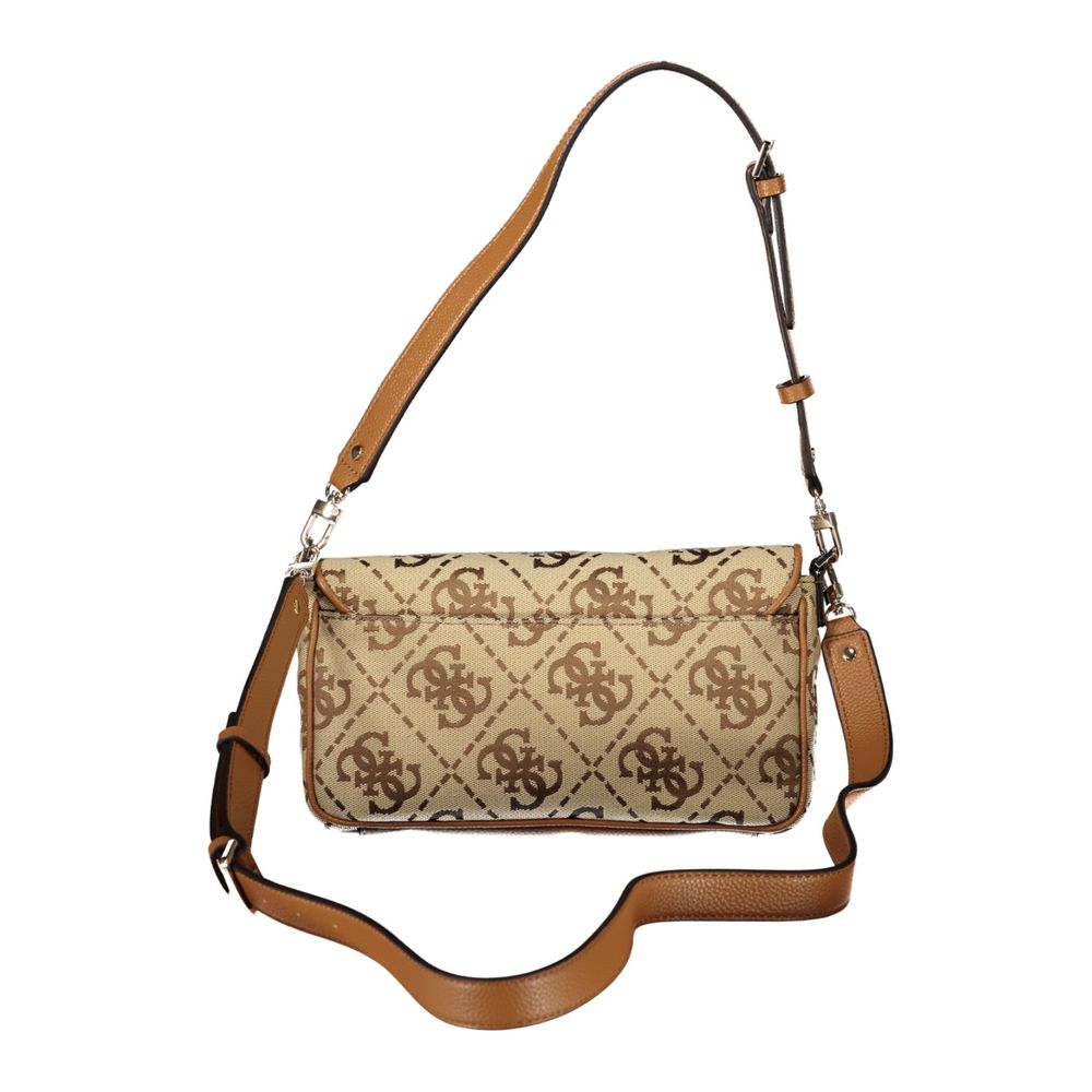 Sac à main Guess Jeans beige en polyester pour femme