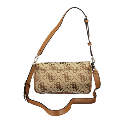 Sac à main Guess Jeans beige en polyester pour femme