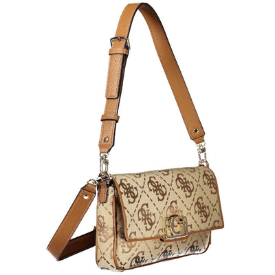 Sac à main Guess Jeans beige en polyester pour femme