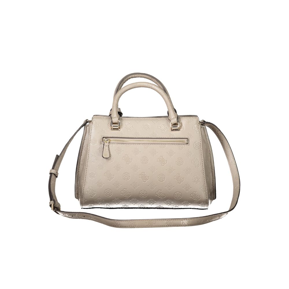 Sac à main Guess Jeans beige en polyéthylène pour femme