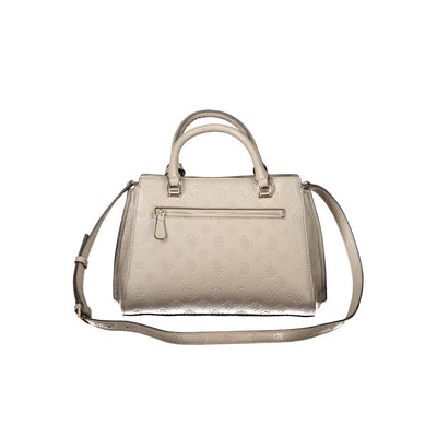 Sac à main Guess Jeans beige en polyéthylène pour femme