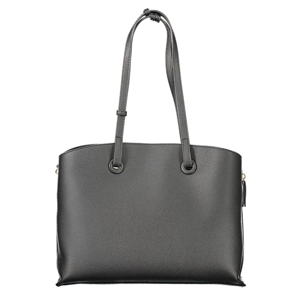 Mario Valentino Zwarte Polyethyleen Dames Handtas