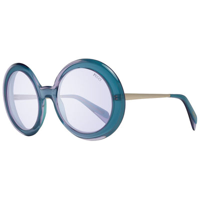 Lunettes de soleil turquoise pour femme Emilio Pucci