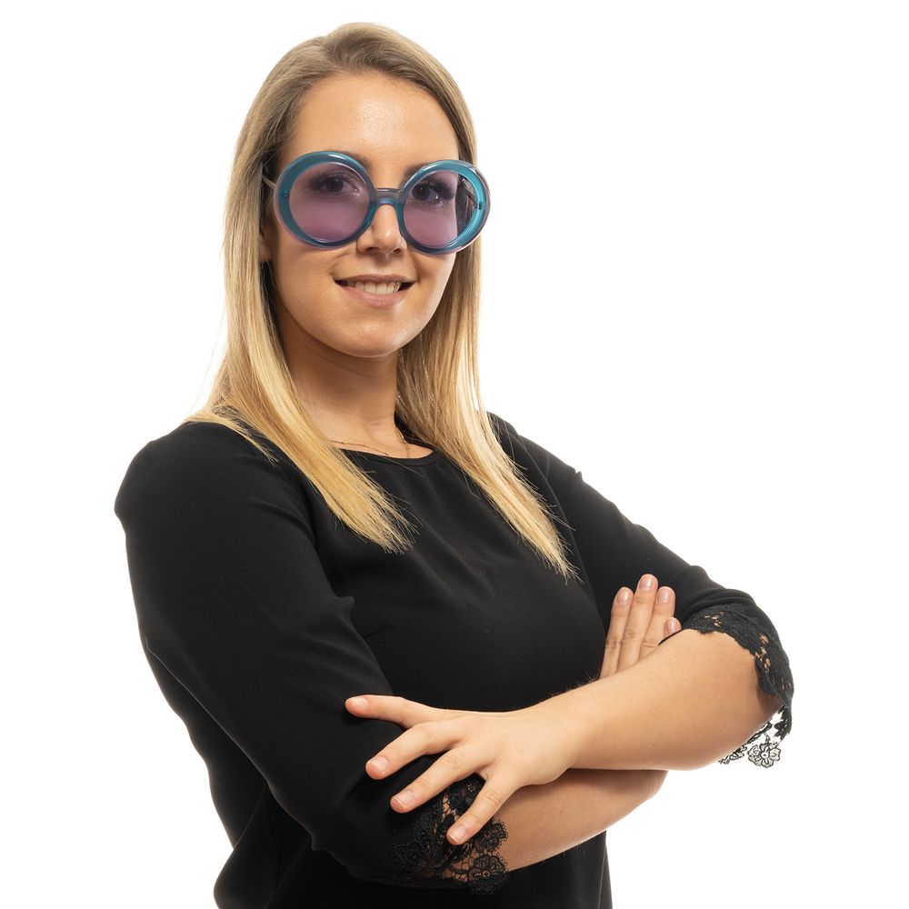Lunettes de soleil turquoise pour femme Emilio Pucci