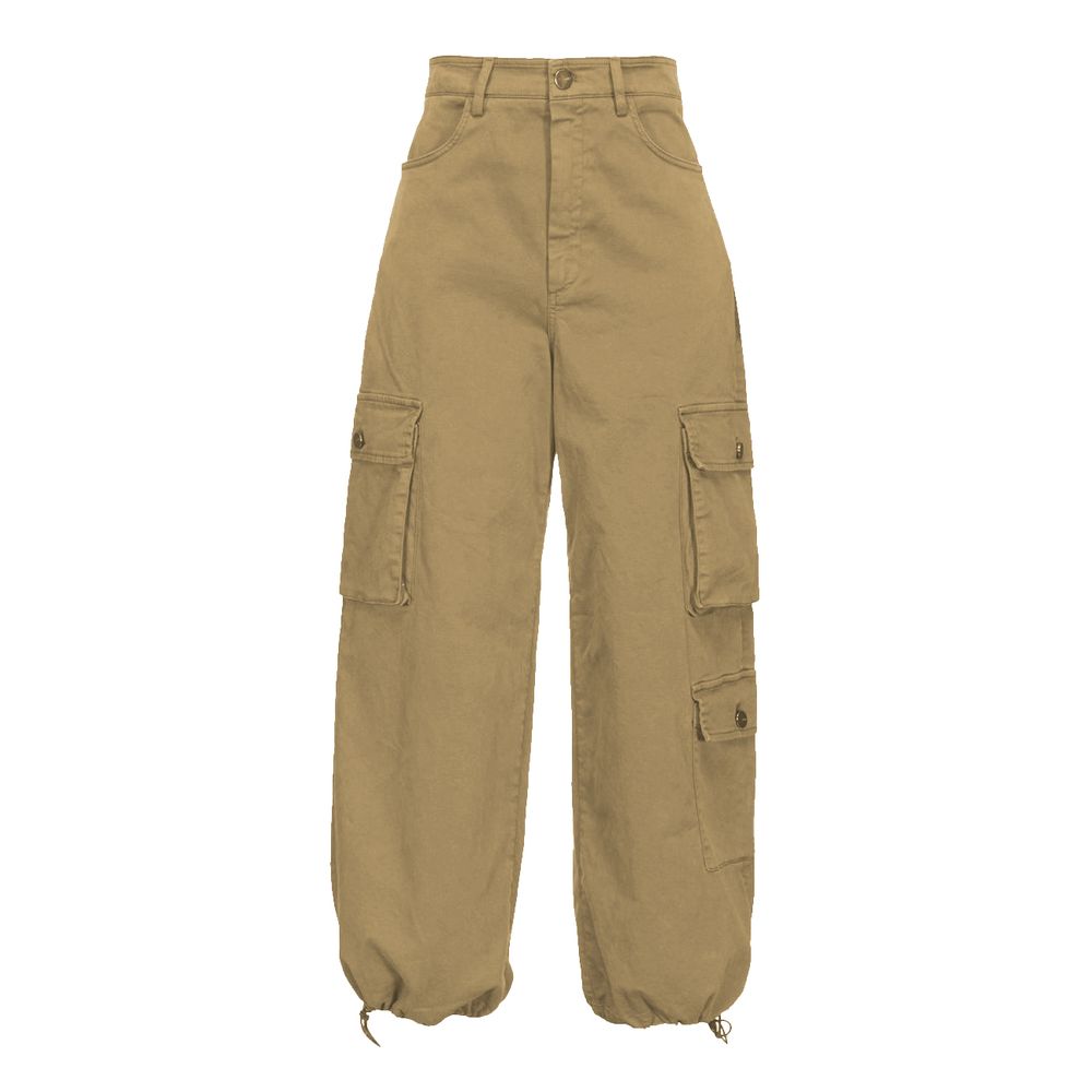 Jean et pantalon en coton beige PINKO