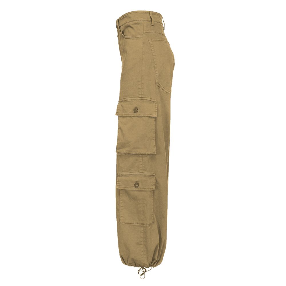Jean et pantalon en coton beige PINKO
