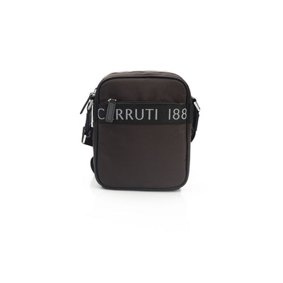 Cerruti 1881 Bruine Leren Dames Crossbody Tas