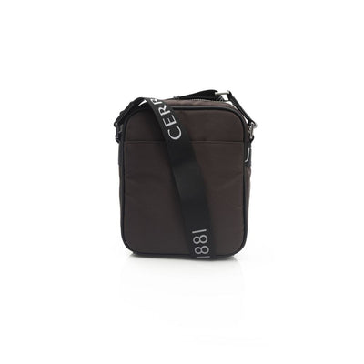 Cerruti 1881 Bruine Leren Dames Crossbody Tas