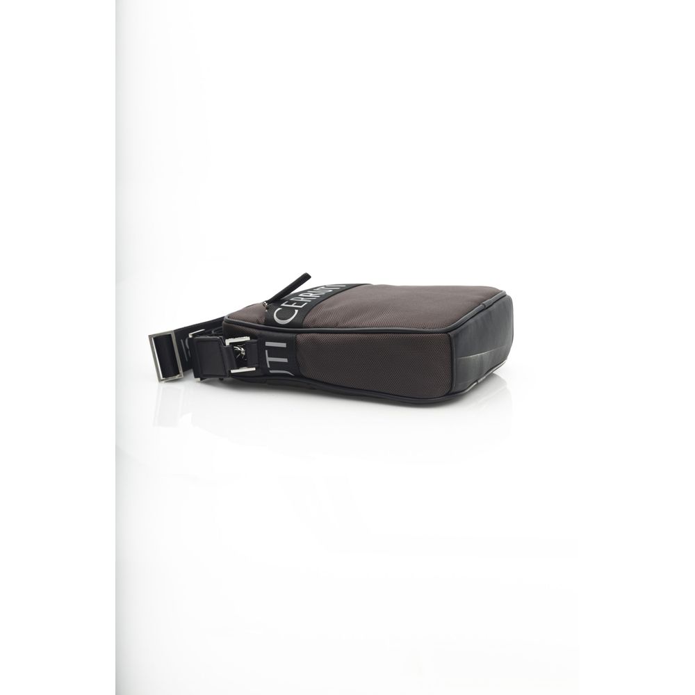 Cerruti 1881 Bruine Leren Dames Crossbody Tas
