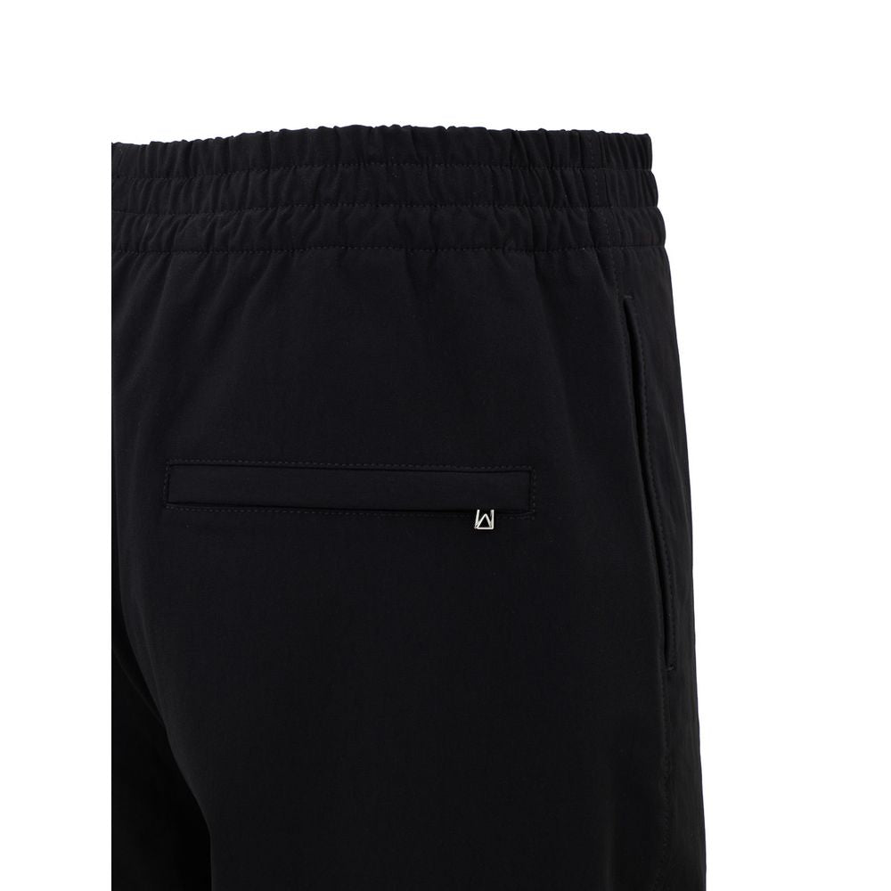 Bottega Veneta Zwarte Polyamide Broek