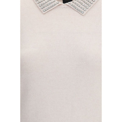 PINKO Trui met strass-versiering op de kraag