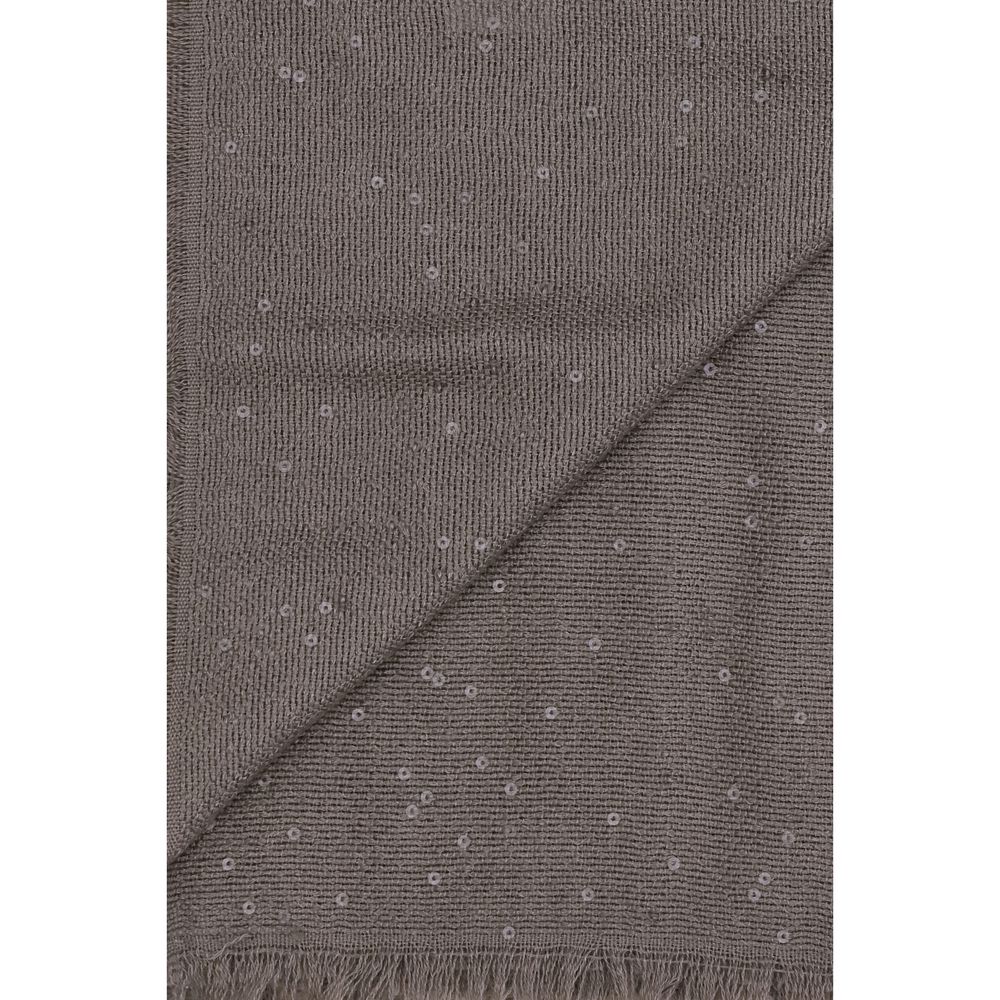 Écharpe Brunello Cucinelli avec paillettes