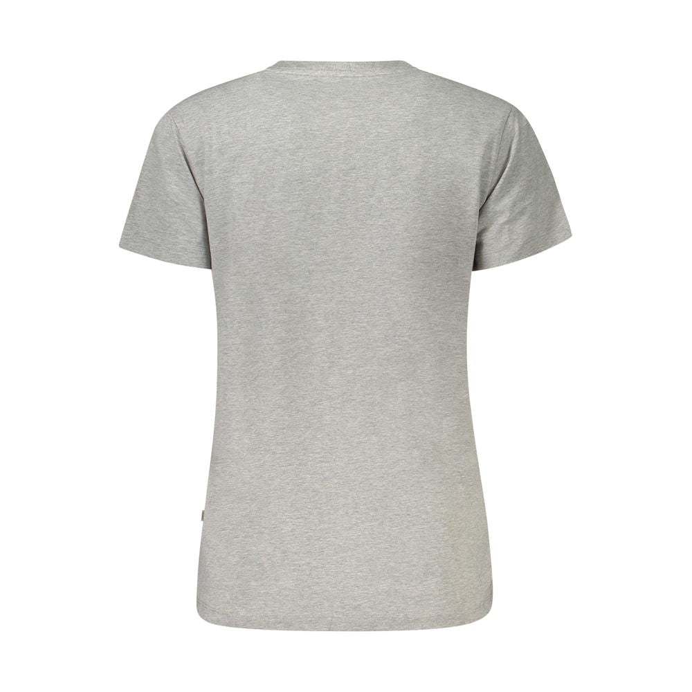 Guess Jeans Grijs Katoenen Dames T-shirt