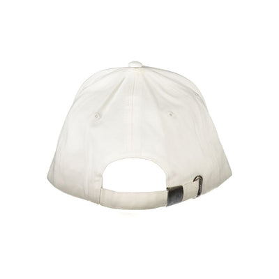 Guess Jeans White Cotton Men Cap