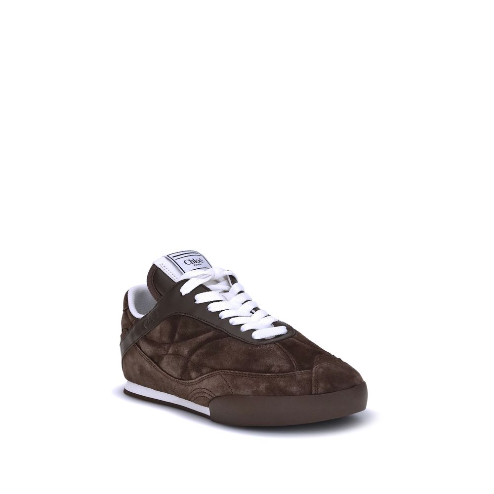 Chloé Suede Kick Sneakers