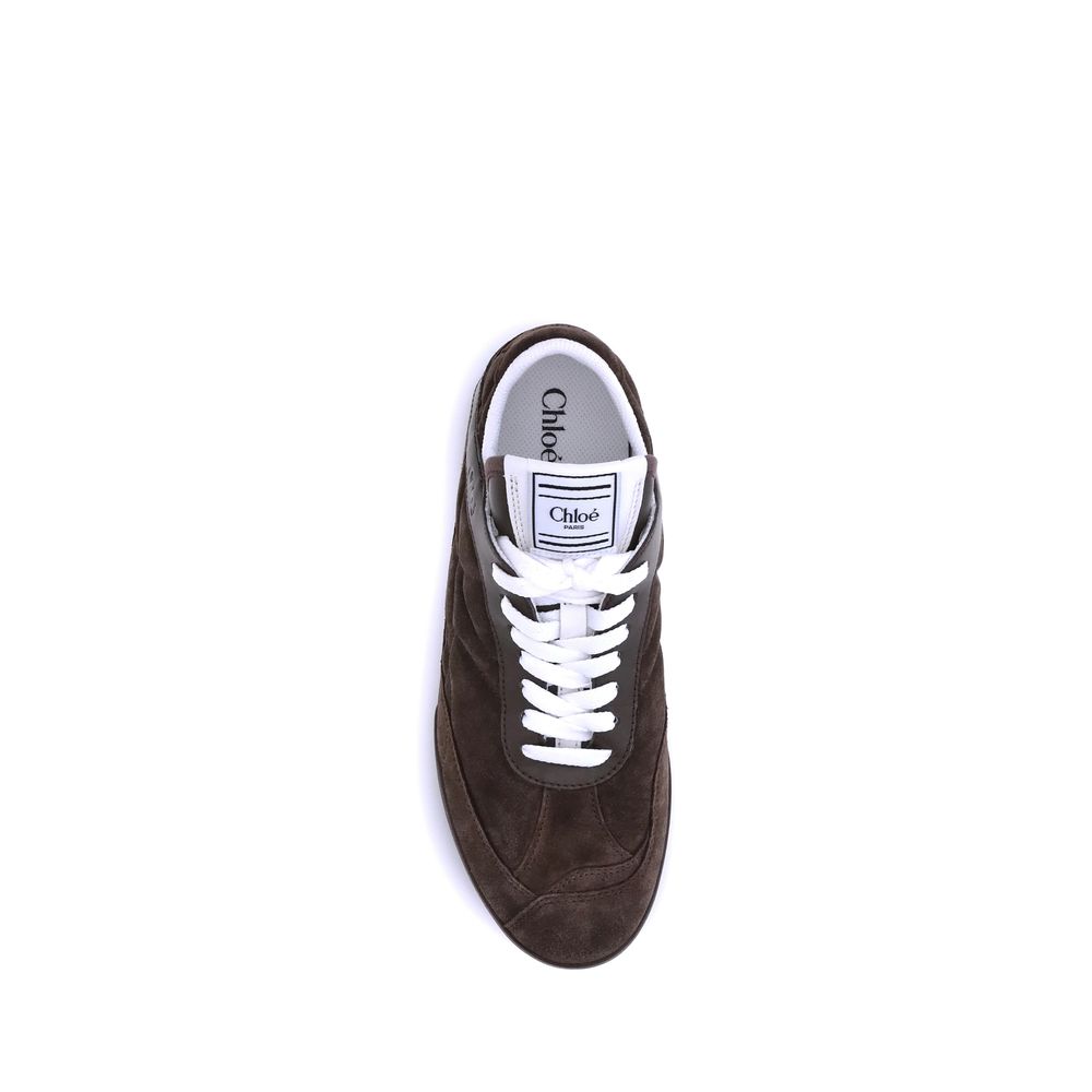 Chloé Suede Kick Sneakers