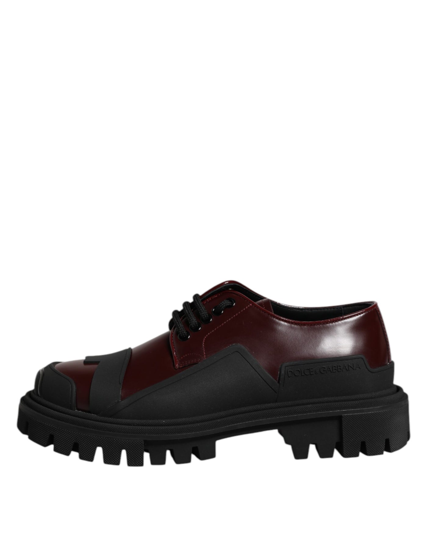 Dolce &amp; Gabbana rode leren veterschoenen voor trekking