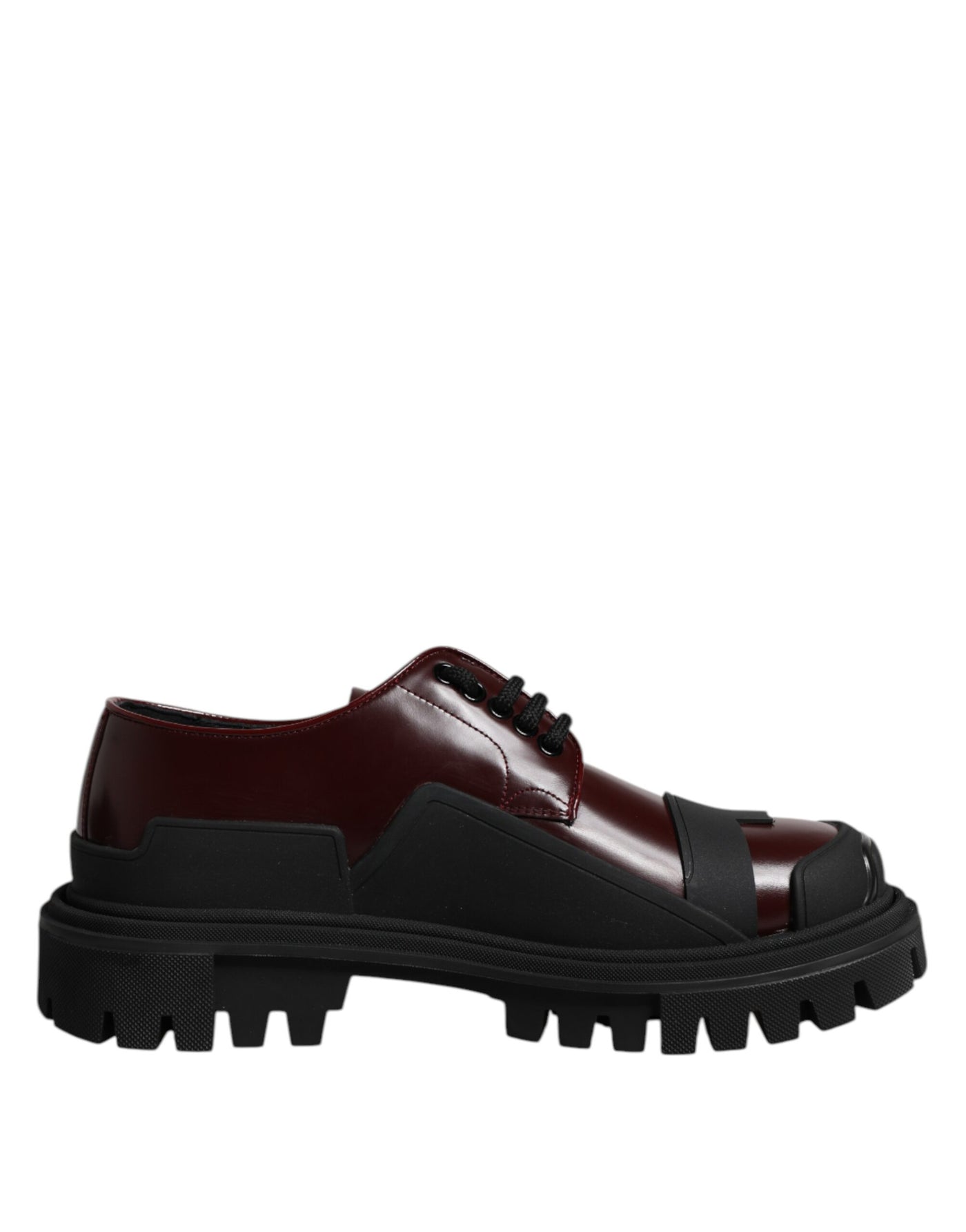 Dolce &amp; Gabbana rode leren veterschoenen voor trekking