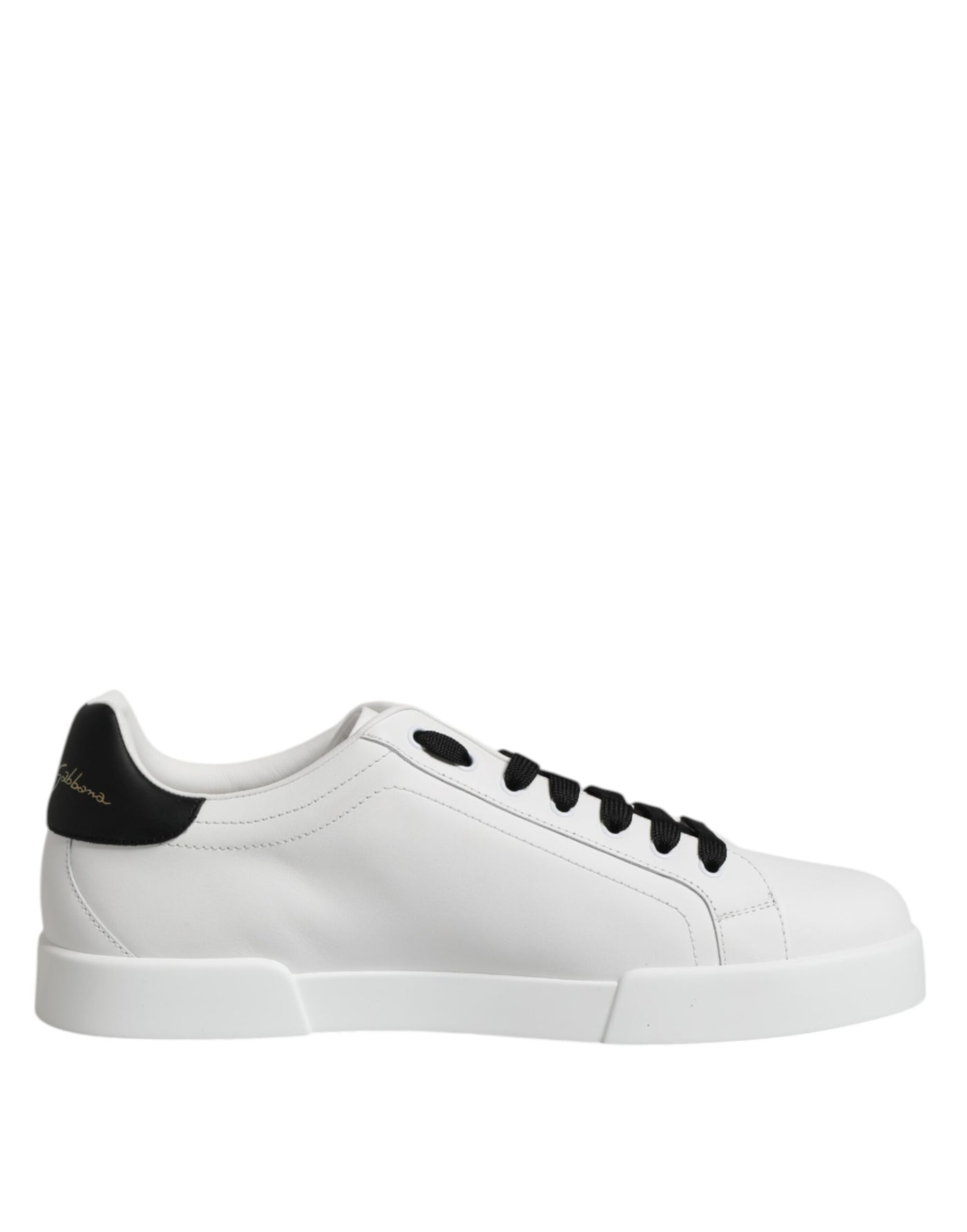 Dolce &amp; Gabbana Witte DG Logo Portofino Lage Sneakers Schoenen