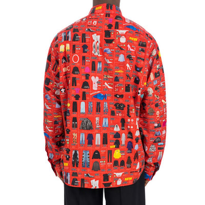 Balenciaga-overhemd met print