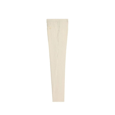 Pantalon rayé en laine Celine