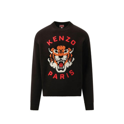 Pull Kenzo en maille Lucky Tiger