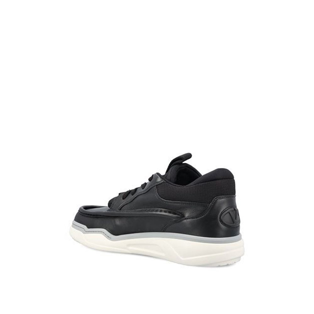 Valentino Garavani 'Hybrid Rainboot' leren sneakers
