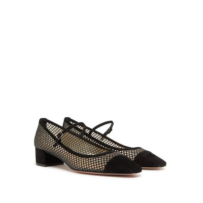 Aquazzura Mayor Crystals Mesh Pompen 35