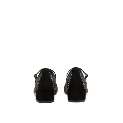 Aquazzura Mayor Crystals Mesh Pompen 35