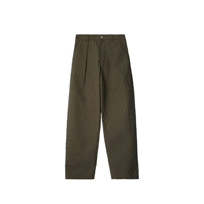 Burberry gewatteerde geplooide broek