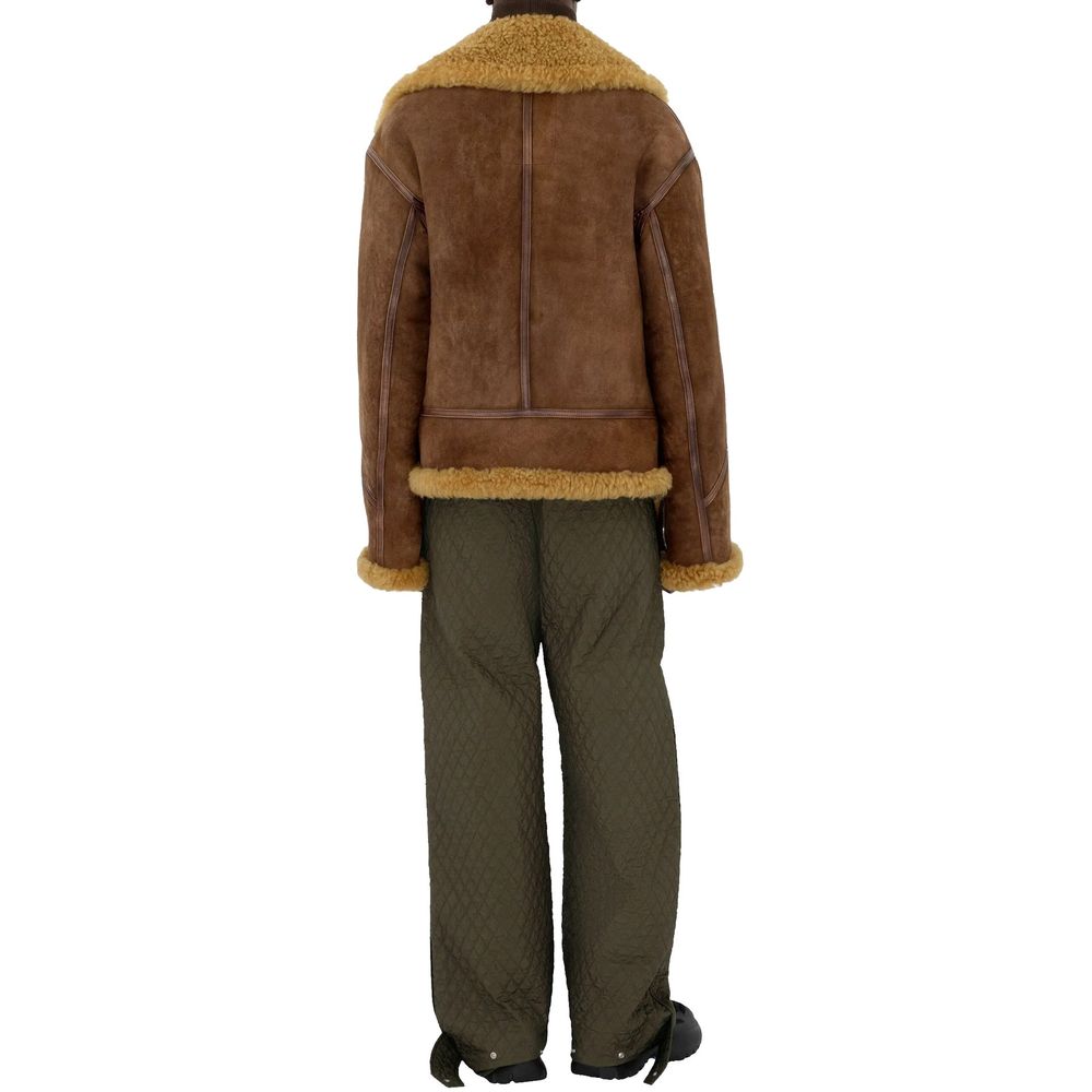 Burberry gewatteerde geplooide broek