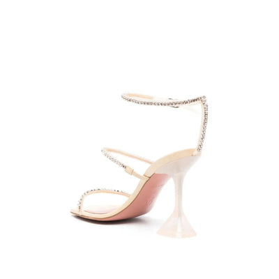 Amina Muaddi Gilda 105mm Sandals