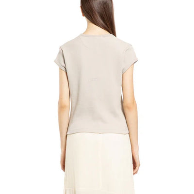 Acne Studios Beige Cotton T-Shirt