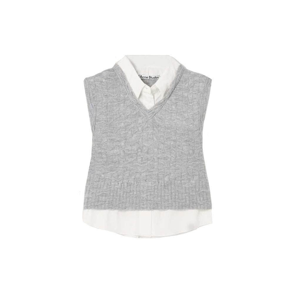 Gilet à col en V superposé Acne Studios