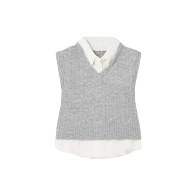 Gilet à col en V superposé Acne Studios