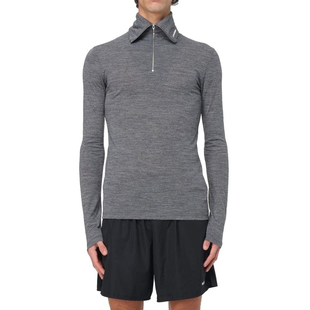 T-shirt en laine mélangée Jil Sander