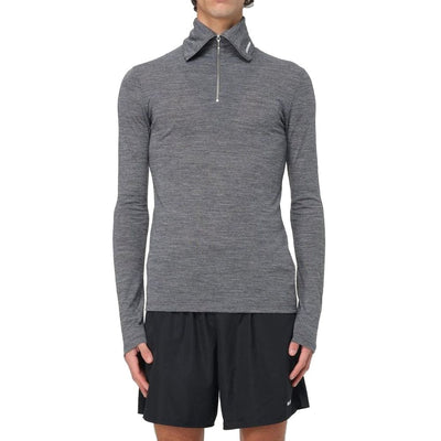 T-shirt en laine mélangée Jil Sander