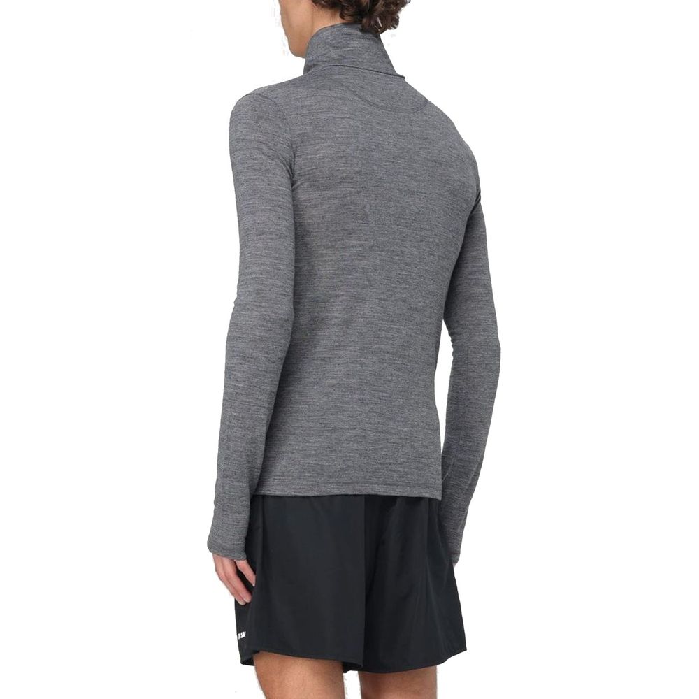 T-shirt en laine mélangée Jil Sander