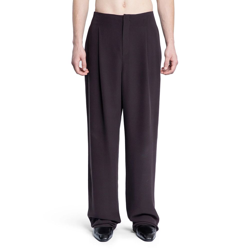 Pantalon en soie Saint Laurent