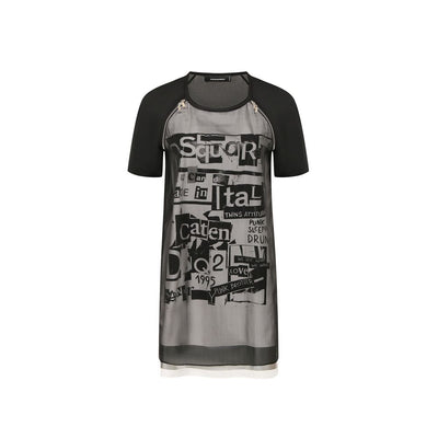 Dsquared² Silk Printed Mini Dress