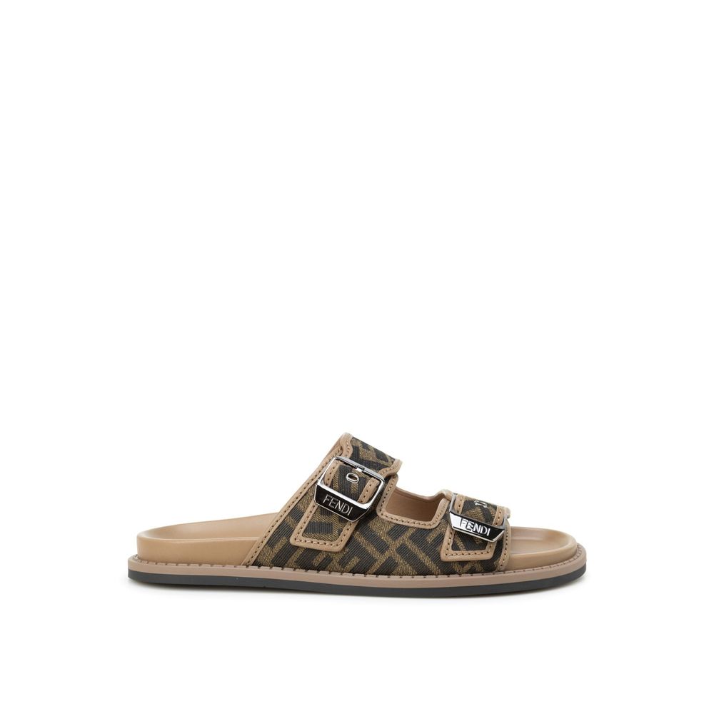 Fendi FF platte sandalen