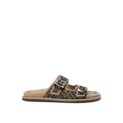 Fendi FF platte sandalen