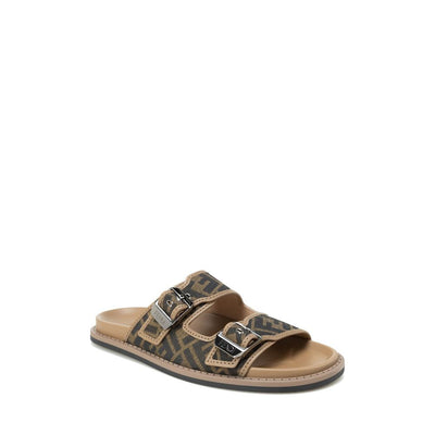 Fendi FF platte sandalen