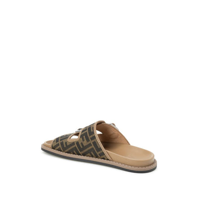 Fendi FF platte sandalen