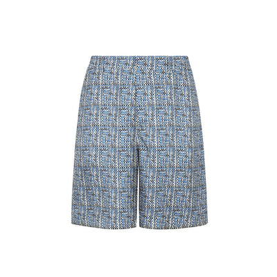 Fendi bedrukte zijden shorts