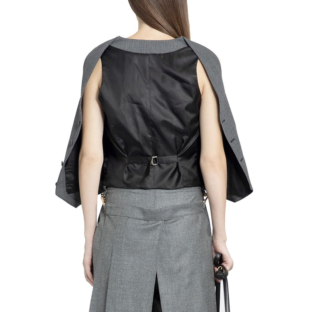 Fendi gestreept vesttopje