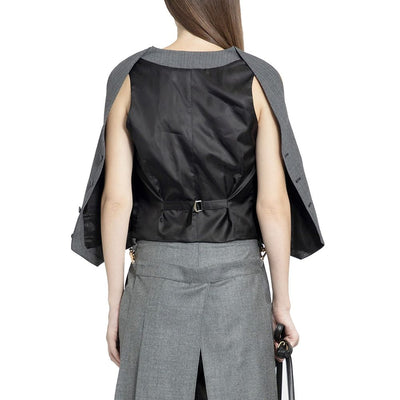 Fendi gestreept vesttopje