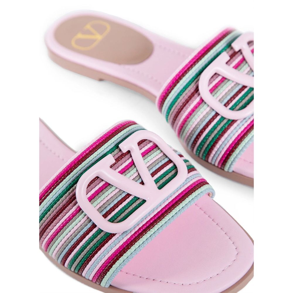 Claquettes Valentino Garavani V Logo Signature