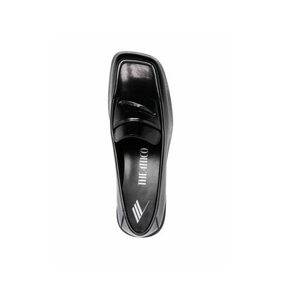 The Attico Amanda Leather Loafers